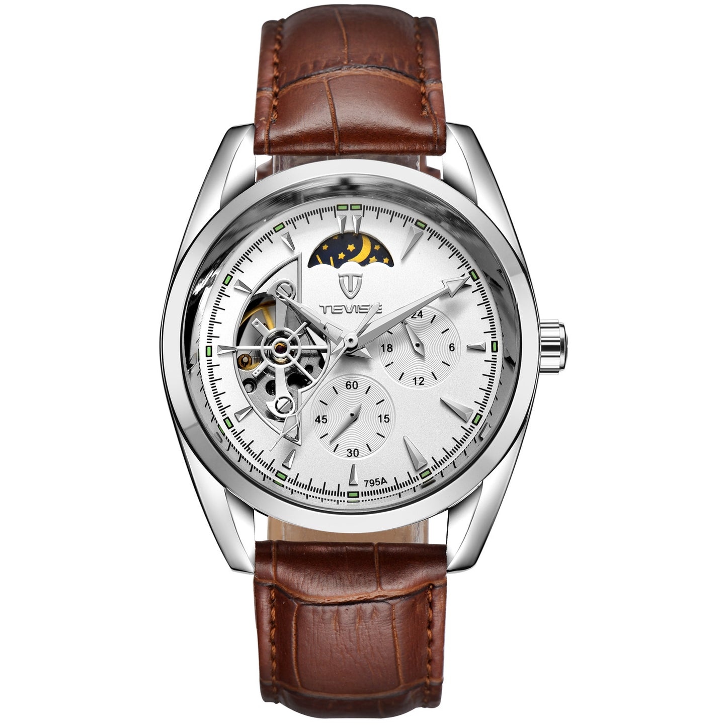P Katwis watches Tourbillon watches men burst through the end of the stars' waterproof automatic mechanical watches